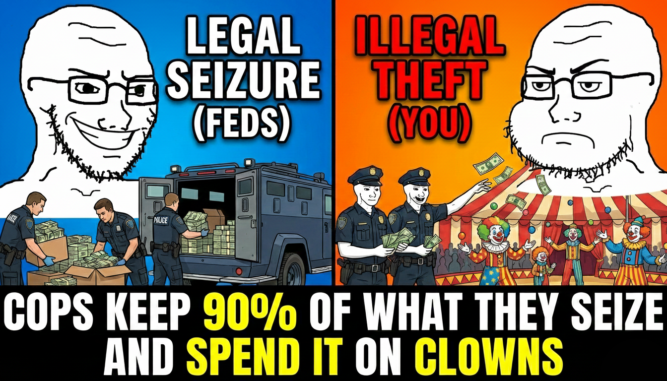 Cops Keep 90% of What They Seize and Spend It on Clowns