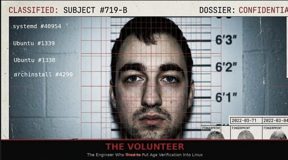 The Engineer Who Tried to Put Age Verification Into Linux