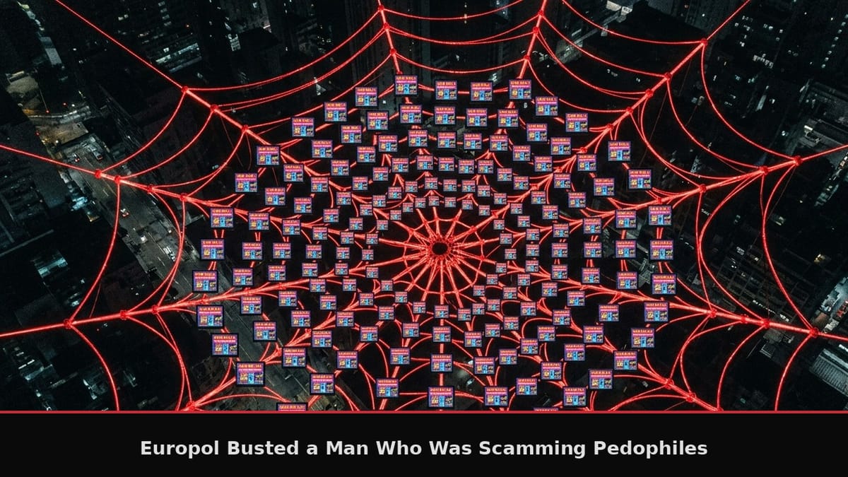 Europol Busted a Man Who Was Scamming Pedophiles