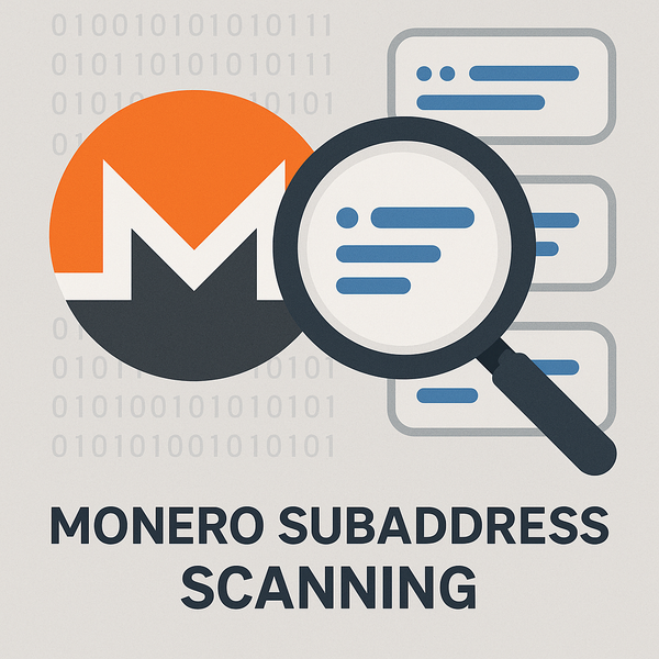 Monero Subaddress Scanning: View Key Performance Optimization