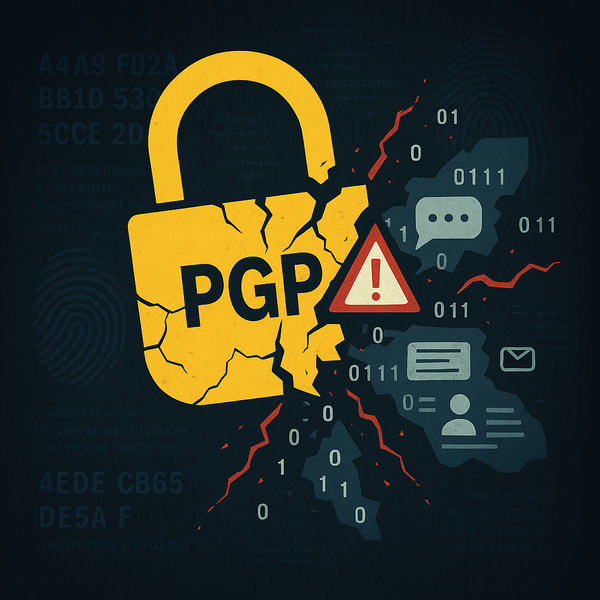 Why PGP Key Management Destroys More Operations Than Bad OPSEC