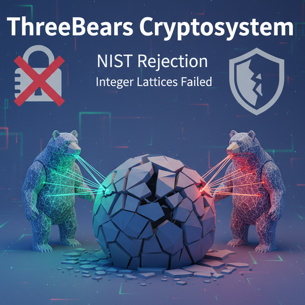 ThreeBears Cryptosystem: Why NIST Rejected Integer Lattices