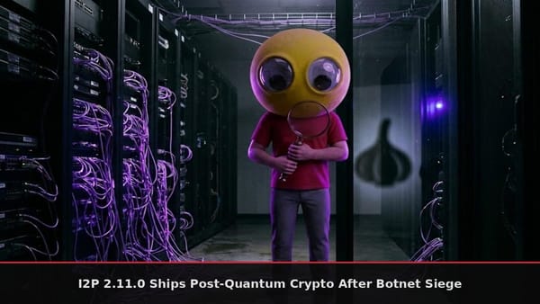 I2P 2.11.0 Ships Post-Quantum Crypto After Botnet Siege