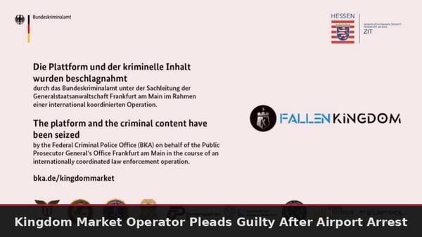 Kingdom Market BKA seizure banner